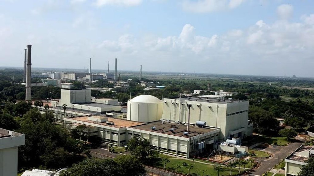 IGCAR Kalpakkam research campus aerial view